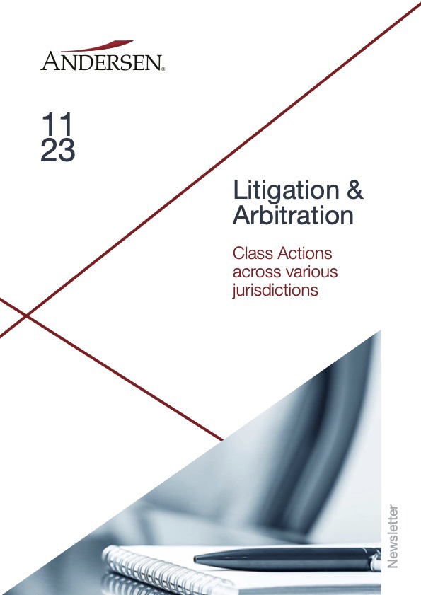 Seeds of Law collaborating with Andersen Global: Litigation & Arbitration 11-23