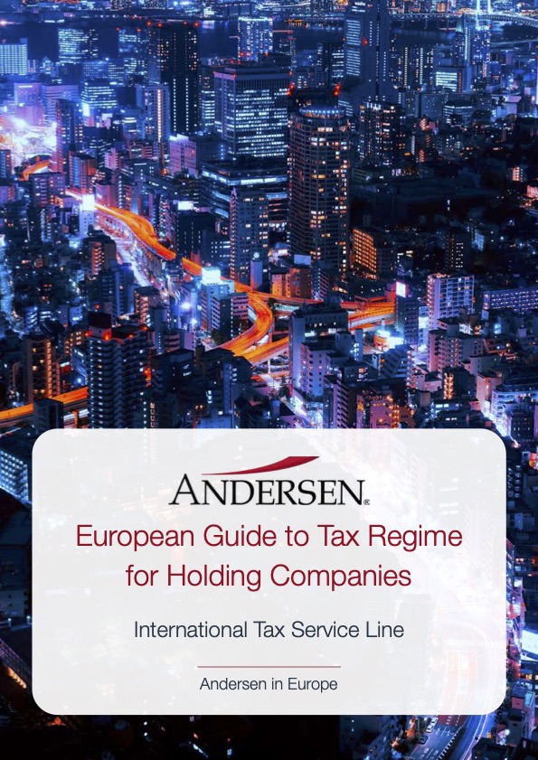 Seeds of Law collaborating with Andersen: European Guide to Tax Regime for Holding Companies