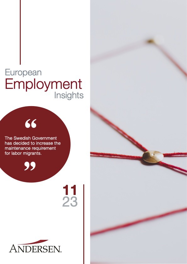 Seeds of Law collaborating with Andersen Global: European Employment Insights 11-23