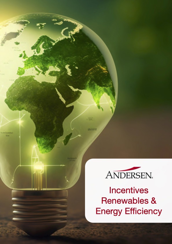 Seeds of Law collaborating with Andersen Global: Incentives Renewables & Energy Efficiency