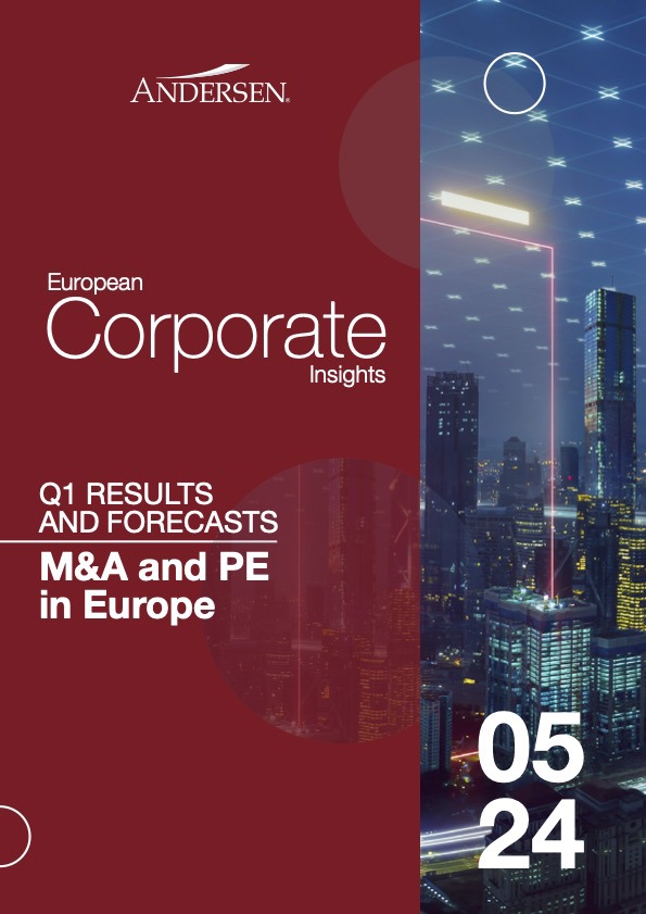 M&A and PE in Europe Q1 by Andersen